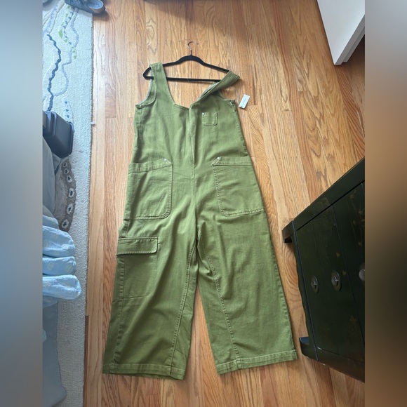 Pilcro Anthropologie Zip Front Wide Leg Jumpsuit - Picture 5 of 5